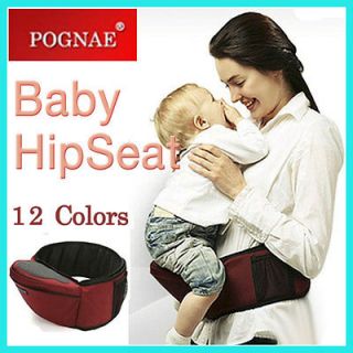 New Pognae Baby Hip Seat / toddler front Carrier   12 color (ergo