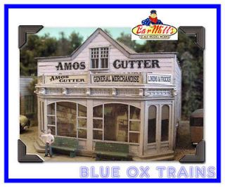 Bar Mills #462 HO Amos Cutter General Merchandise Laser Cut Kit