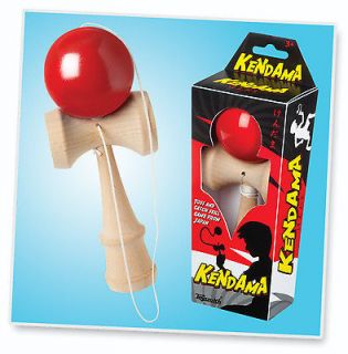  ON  Deluxe Wooden KENDAMA   Red   U.S.A. Shipper