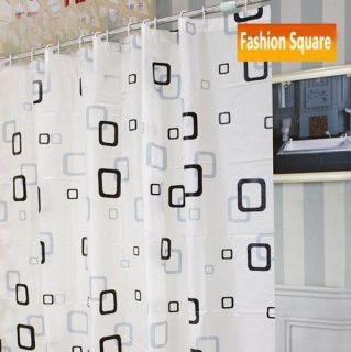 2013 fashion grid thickened waterproof mildew bathroom shower curtain