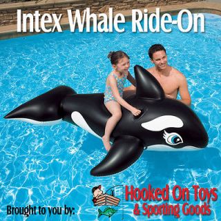 Intex Whale Ride On Inflatable Float Tube