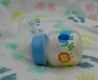 Reborn Preemie Baby Jungle Animals Fake Faux formula milk doll bottle