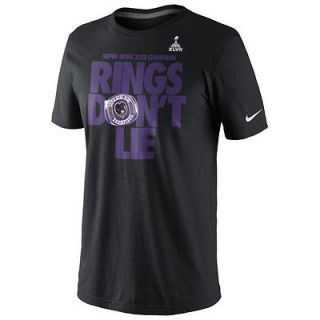 Baltimore Ravens Nike Super Bowl XLVII Champions Rings Dont Lie T