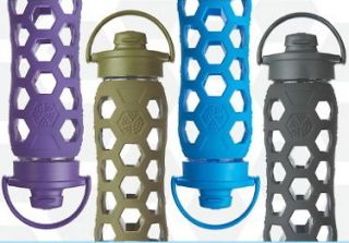 Lifefactory Glass Water Beverage Bottle Silicone Sleeve PICK COLOR 22