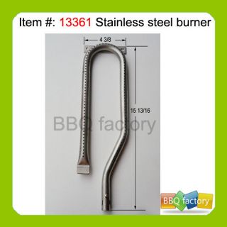 Members Mark Replacement BBQ Gas Grill SS Burner 13361