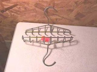 Vintage Stainless Bacon Curing Hanger Rack Utensils Repurpose #1