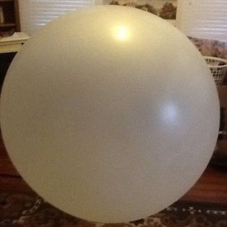 New White 300 Gram Weather Balloon 7 ft Military Surplus