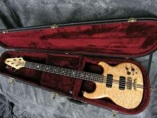 1989 ALEMBIC SPOILER 5 STRING BASS GUITAR USA MEDIUM 32 SCALE QUILTED