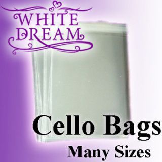 Bags for Greeting Cards / Clear Cellophane Display Bags Self Seal
