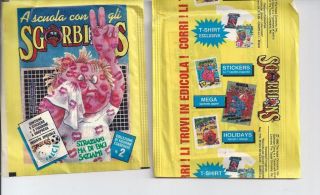 SGORBIONS RARE ITALY GARBAGE PAIL KIDS UNOPENED PACK