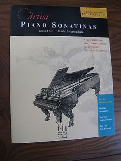Piano Sonatinas Book One Early Intermediate. FJH (1995)