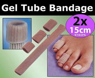 Tubular Tube GEL Bandage Toe Finger Sore Cuts Corns Bunions
