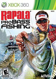 Rapala Pro Bass Fishing (Xbox 360, 2010) NEW