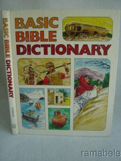Basic Bible Dictionary by Velda Matthews and Ray Beard Color Illus