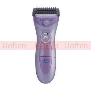 Dry Ladies Womens Underarms Body Hair Electric Shaver Razor trimmer