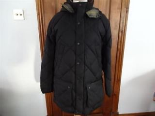 BRAND NEW MENS BARBOUR DOWN WAXED QUILTED JACKET MQU0077BK11 COLOUR