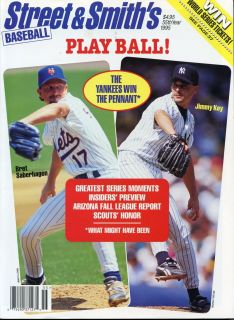 1995 Street & Smiths Baseball Play Ball Bret Saberhagen Mets Jimmy