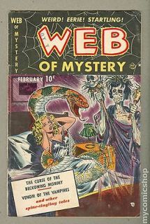 Web of Mystery (1951) #1 GD+ 2.5