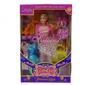 Princess Barbie Style Dolls Girls Dress Up Play Toys Games Gifts