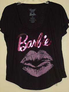 Barbie Black ( Barbie with Big Lips ) Crop Top