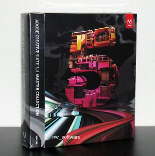 Adobe Creative Suite 5.5 Master Collection for Mac CS5.5 Part Number