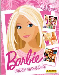 Brazil Panini Stickers Barbie Dulces Momentos Album new