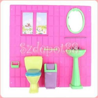 Fantastic Barbie Sindy DollHouse Furniture Bathroom set