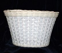 Newly listed White Plastic Bicycle Basket / Kids Bicycle Basket