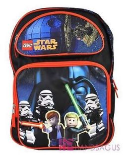 Licensed LEGO Star Wars Galaxy Battle 16 Inch Backpack   Luke Darth