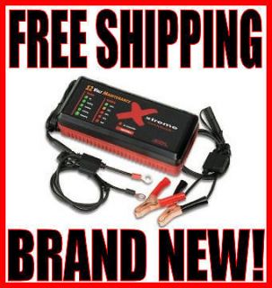 12V XTREME CHARGE PULSE TECH BATTERY CHARGER MAINTAINER HARLEY CHOPPER
