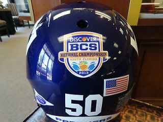2013 BCS National Championship Football Helmet Decal Notre Dame