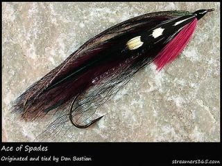 Ace of Spades by Don Bastian Streamers 365 Cased Rare Fishing