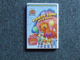 Bear in the Big Blue House   Party Time With Bear (DVD, 04) In Case