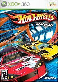Hot Wheels Beat That (Xbox 360, 2007) GAME DISC ONLY, NEAR MINT