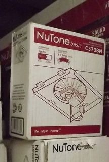 Nutone BROAN c370bn exhaust fan renew for 8x7.25 NIB $5s/h