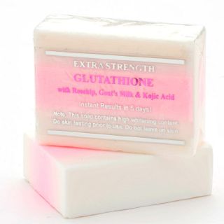 Premium Extra Strength Whitening Soap w/ Glutathione, Rosehip, and