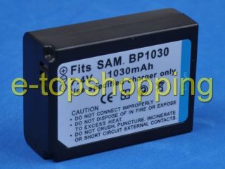 Battery Samsung BP1030 BP 1030 BC1030 NX200 NX 200 NX210 NX 210 NX1000