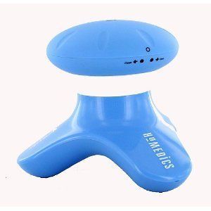 HOMEDICS MINI WATER RESISTANT MASSAGER IN BLUE NEW