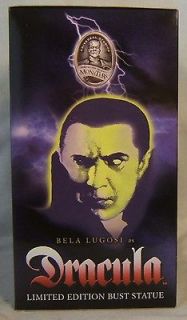 PLUS Bela Lugosi DRACULA Resin Bust, Mint in Box