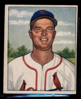 Newly listed 1951 Bowman #11 George Red Munger