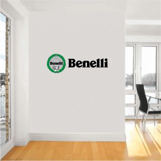 Benelli Motorsport Racing Wall Sticker Decor Decoration interior 24
