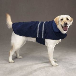 Medium Reflective Dog Coat Blue Poodle Spaniel Pug Schnauzer Pet