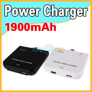 USB 2.0 External Backup Emergency Power Battery Charger For Phones