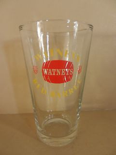 Watneys Red Barrel Shaker Pint Beer Glass