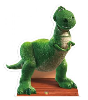 Disney Pixar Toy Story Rex Dinosaur Life size cardboard cut out
