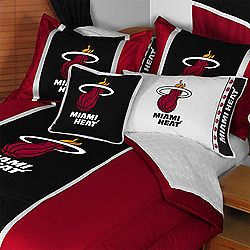 NBA MIAMI HEAT Basketball Bed in Bag QUEEN BEDDING SET