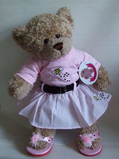 Bee detail outfit Teddy Bear Clothes fits 15 Build a Bear