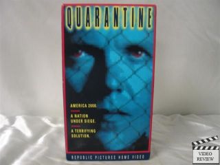 Quarantine VHS Beatrice Boepple, Garwin Sanford