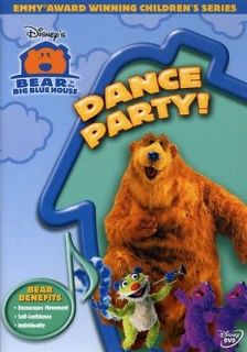 Bear in the Big Blue House Dance Party [DVD New]