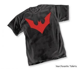 Licensed DC Comics Batman Beyond Symbol Adult Shirt S 2XL